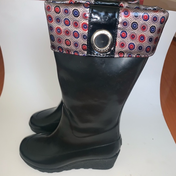 sperry top sider rubber boots